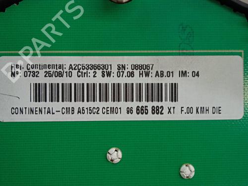 Instrument cluster CITROËN C3 II (SC_)  | BP9470324C47 