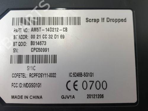 Electronic module FORD FOCUS III Turnier  | BP16989515M83 