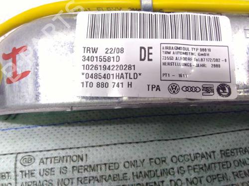 Left curtain airbag VW TOURAN (1T1, 1T2)  | BP9476554C11 