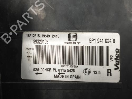 Right headlight SEAT LEON (1P1) 1.6 TDI | BP32358210C29 