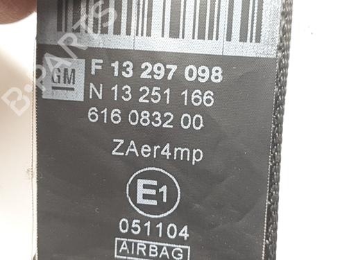 Front right seatbelt OPEL ASTRA J (P10) | BP38539492I25 - Image 6