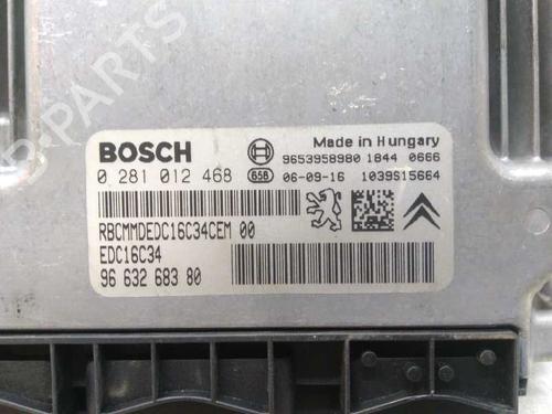 Engine control unit (ECU) CITROËN XSARA PICASSO (N68) 1.6 HDi | BP9478434M57 