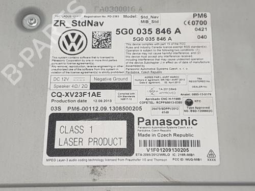 Electronic module VW GOLF VII (5G1, BQ1, BE1, BE2)  | BP28025617M83 