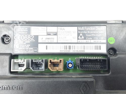 Display monitor RENAULT KANGOO / GRAND KANGOO II (KW0/1_)  | BP29537932C48 