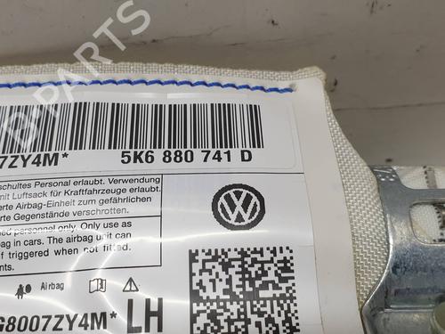 Left curtain airbag VW GOLF VI (5K1)  | BP17717301C11 