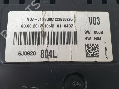 Instrument cluster SEAT IBIZA IV ST (6J8, 6P8)  | BP16746374C47 