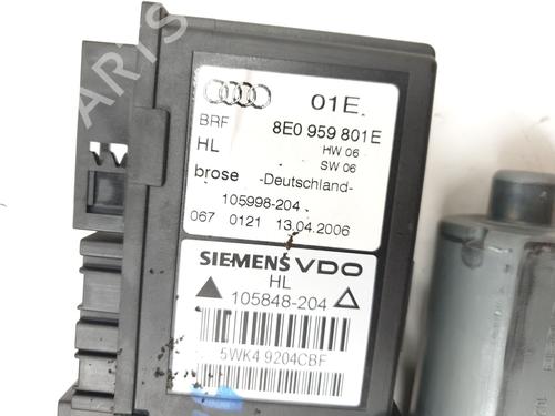 Rear left window mechanism AUDI A4 B7 Avant (8ED) 2.7 TDI | BP38465617C24  - Image 5