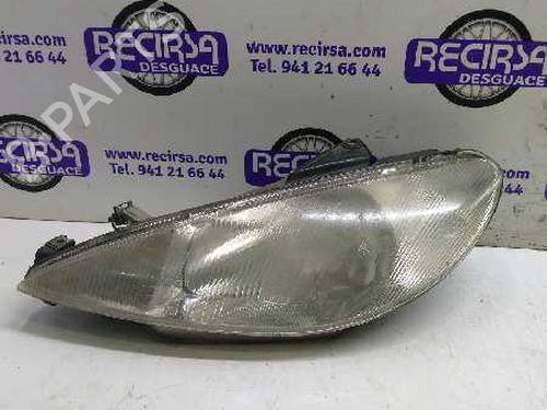 Left headlight PEUGEOT 206 Hatchback (2A/C)  | BP9480608C28 