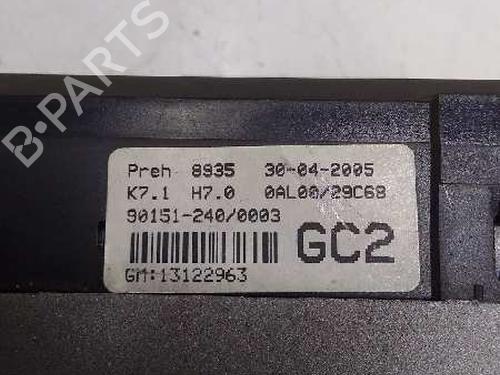 Climate control OPEL ASTRA H (A04)  | BP9482731I5 