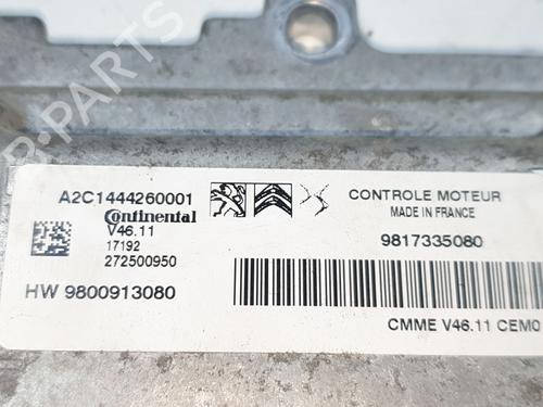 Engine control unit (ECU) CITROËN C3 III (SX) 1.2 VTi 82 | BP38597666M57 - Image 6