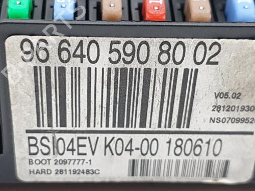 Fuse box PEUGEOT 3008 I MPV (0U_) | BP29970789E1