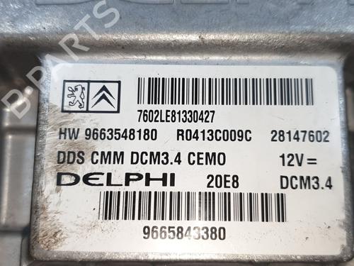 Engine control unit (ECU) CITROËN C5 III (RD_) 2.0 HDi (RDRHD8, RDRHDJ, RDRHR8, RDRHRJ) | BP34435198M57  - Image 7