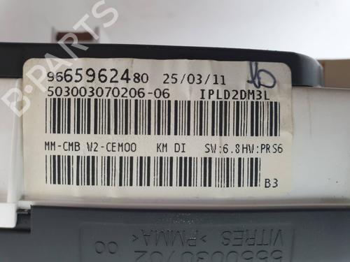 Instrument cluster PEUGEOT 508 I (8D_)  | BP16475377C47 