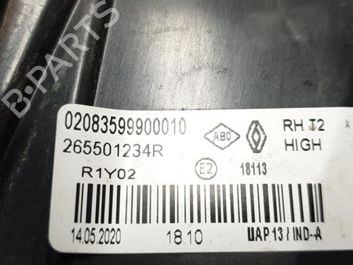 Right tailgate light RENAULT CAPTUR I (J5_, H5_) 1.3 TCe 130 (J5NJ, J5NE) | BP30870532C80 