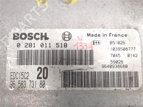 Electronic module CITROËN XSARA PICASSO (N68) 2.0 HDi | BP12597288M83 