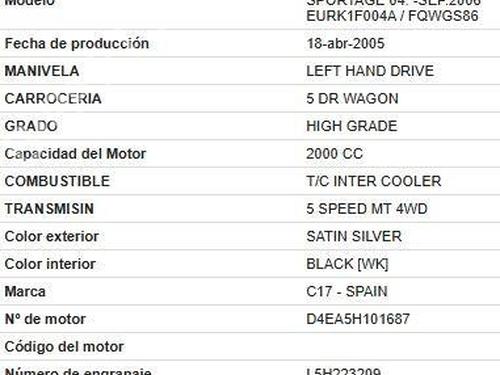 Left front window switch KIA SPORTAGE II (JE_, KM_) 2.0 CRDi 4WD | BP33730154I27 - Image 16