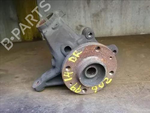 Used Right front steering knuckle PEUGEOT 206 Hatchback (2A/C) [1998-2012]  14334482