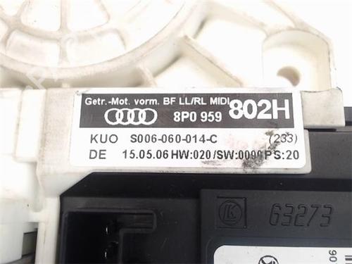 Right front window motor AUDI A3 (8P1) 2.0 TDI | BP13913236E20 