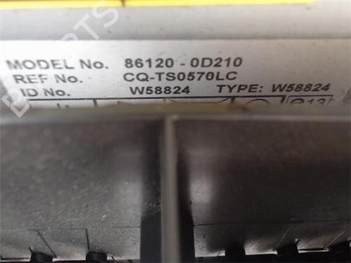 Radio TOYOTA YARIS (_P9_) | BP13900701E6