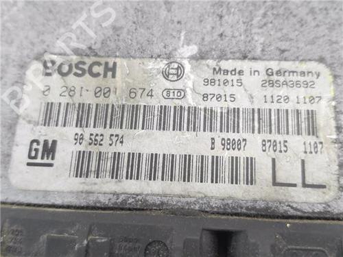 Elektronisk modul OPEL ASTRA G Hatchback (T98)  | BP27567570M83 