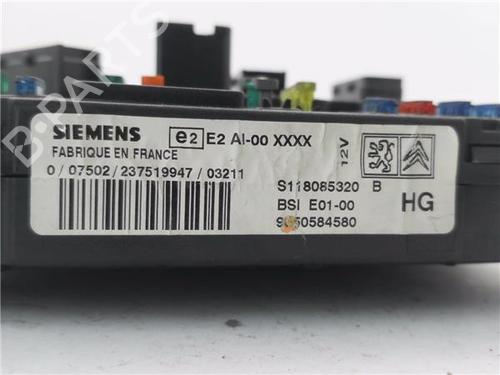 Fuse box CITROËN XSARA PICASSO (N68) 2.0 HDi | BP31860251E1 