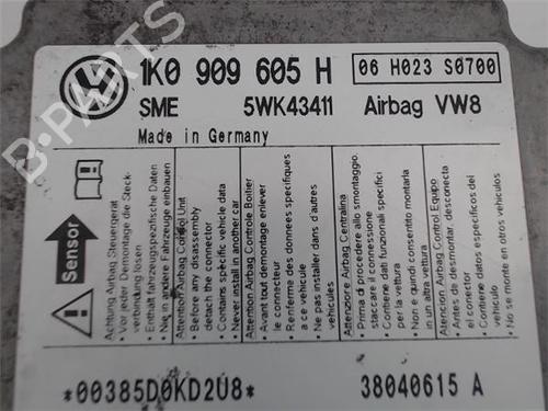 Kollisjonspute styreenhet VW GOLF V (1K1)  | BP13913243M53 