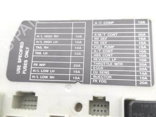 Fuse box NISSAN NOTE (E11, NE11) 1.5 dCi | BP40150658E1 - Image 8