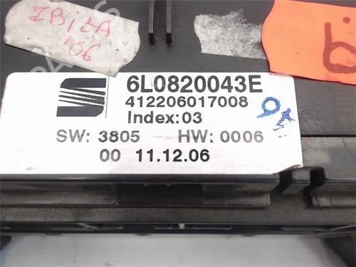 Climate control SEAT IBIZA III (6L1)  | BP13051219I5 