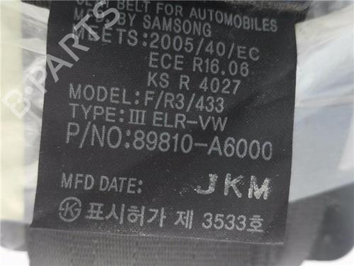 Rear left seatbelt HYUNDAI i30 (GD) 1.4 | BP36050902I29 - Image 7