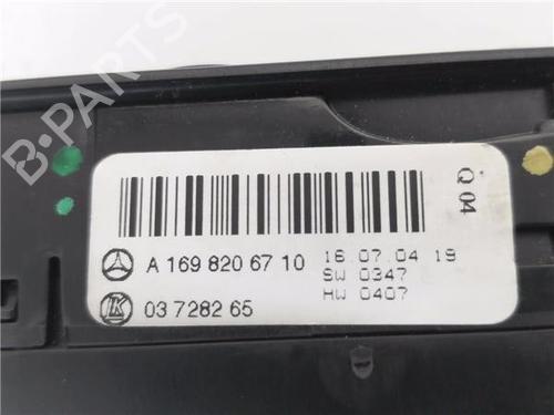 Left front window switch MERCEDES-BENZ A-CLASS (W169)  | BP27571535I27 