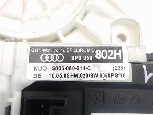 Right front window motor AUDI A3 (8P1)  | BP14343203E20 