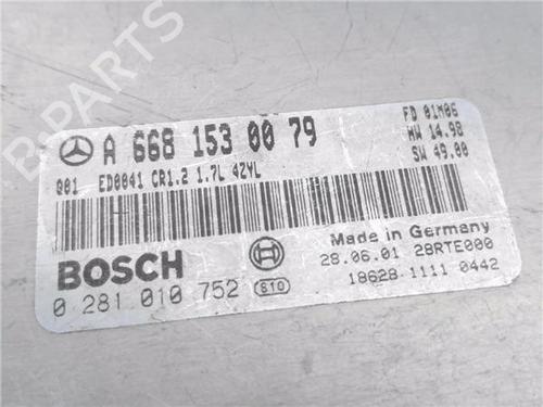 Electronic module MERCEDES-BENZ A-CLASS (W168) | BP30981131M83