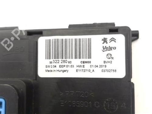 Electronic module CITROËN JUMPY III Bus (V_) 1.6 BlueHDi 95 | BP40296030M83 - Image 6