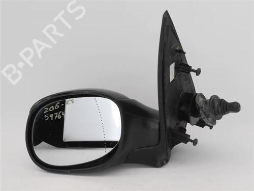 Used Left mirror PEUGEOT 206 Hatchback (2A/C) [1998-2012]  22339309