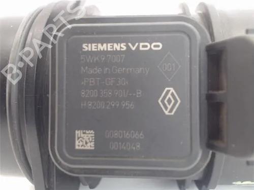 Mass air flow sensor RENAULT MODUS / GRAND MODUS (F/JP0_)  | BP24473151M95 