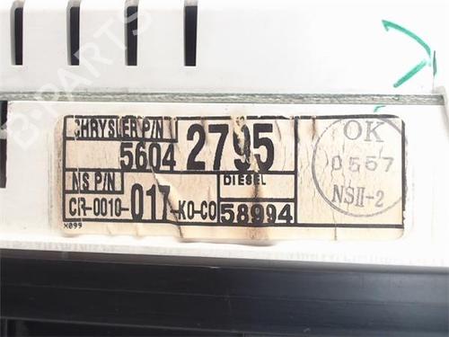 Instrument cluster JEEP GRAND CHEROKEE I (ZJ, ZG)  | BP15350543C47 