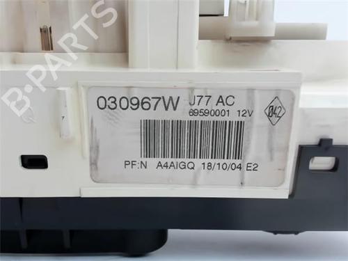 Climate control RENAULT MODUS / GRAND MODUS (F/JP0_) 1.5 dCi (FP0D, JP0D) | BP10539664I5 