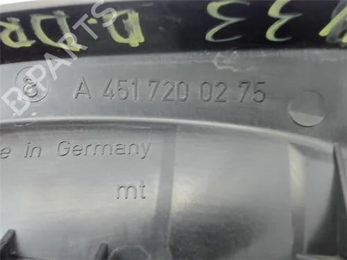 Front right exterior door handle SMART FORTWO Coupe (451) 0.8 CDi (451.300) | BP14346071C129 