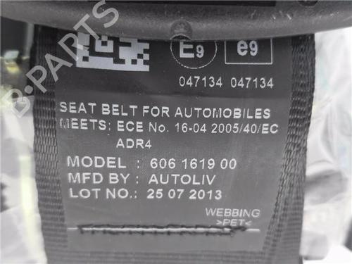 Cintura di sicurezza posteriore centrale NISSAN QASHQAI I (J10, NJ10) 1.6 dCi | BP30412453I27