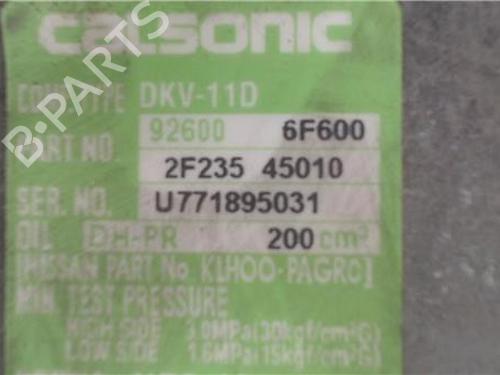 AC compressor NISSAN MICRA II (K11)  | BP32162154M34 