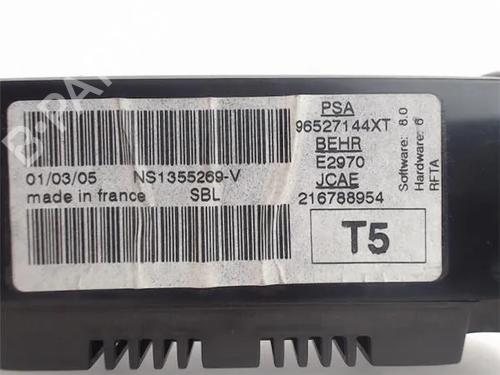 Climate control PEUGEOT 307 (3A/C)  | BP13051195I5 