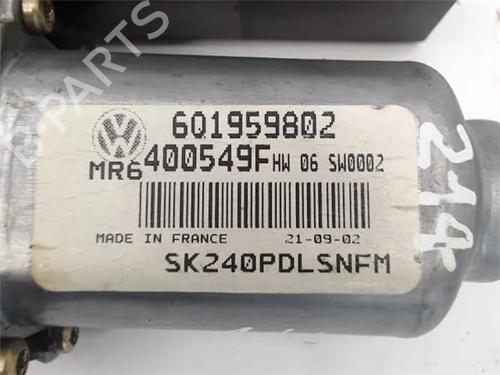 Right front window motor SKODA FABIA I (6Y2)  | BP14343213E20 