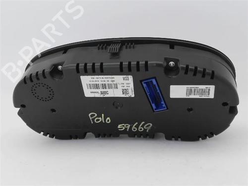 Instrument cluster VW POLO V (6R1, 6C1) 1.4 (6R1) | BP22132699C47 
