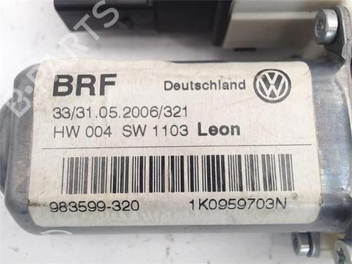 Portierruitmotor linksachter SEAT LEON (1P1)  | BP14343295E23 
