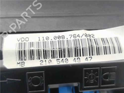 Instrument cluster MERCEDES-BENZ E-CLASS (W210)  | BP32162008C47 