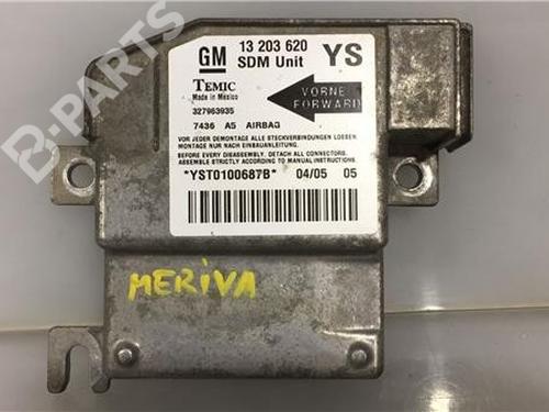 Used ECU airbags ECU airbags OPEL MERIVA A MPV (X03) 1.4 16V Twinport (E75) (90 hp) 9685422 9685422