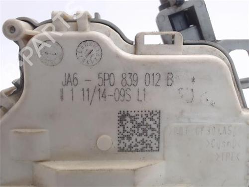 Rear right lock SEAT ALTEA (5P1)  | BP14343138C99 