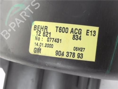 Heater blower motor OPEL ZAFIRA A MPV (T98)  | BP24926119M62 
