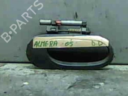 Used Front right exterior door handle NISSAN ALMERA II Hatchback (N16) 1.5 dCi (82 hp) 14333629