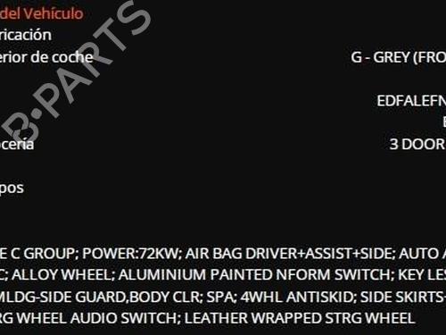 Left front driveshaft NISSAN ALMERA II Hatchback (N16) | BP30981200M38